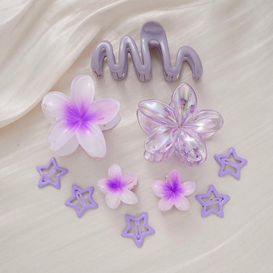 Love of Lavender Hair Clip Combo