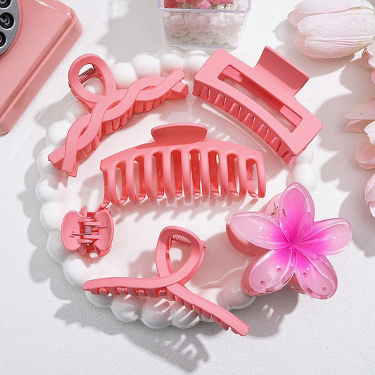 Pink Playdate Claw Clip Combo