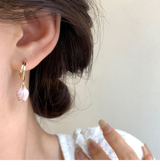 Itsy-bitsy Tulip Earrings