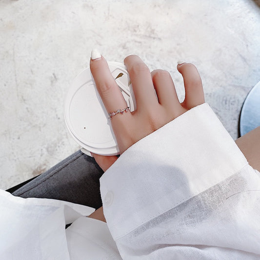 Rosaline Dainty Rhinestone Ring