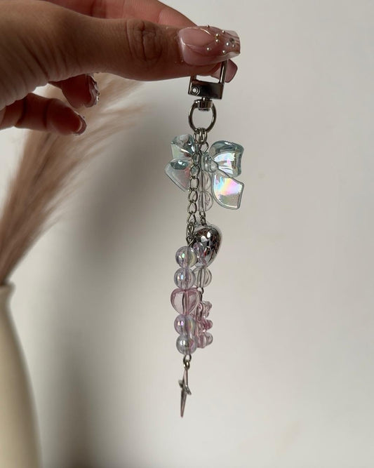 Baby-Girl Bow Bag Charm