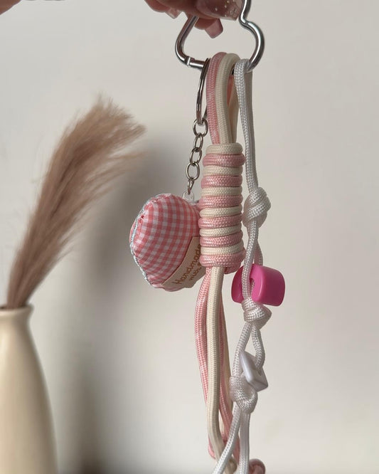 Pink state of Mind! Bag Charm
