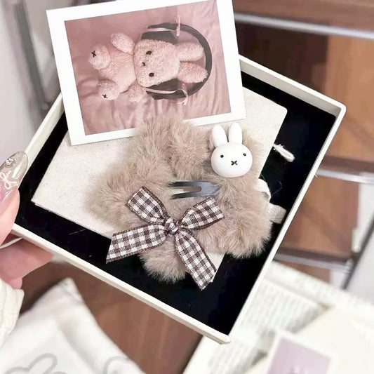 Cutie Bunny Bow Hair Clip