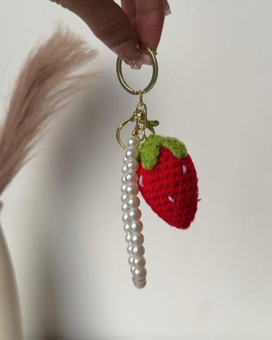 Berry Beaut Crochet Bag Charm