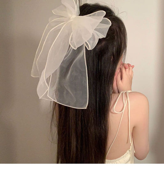 Dreamy Oversized Organza Hair Bow