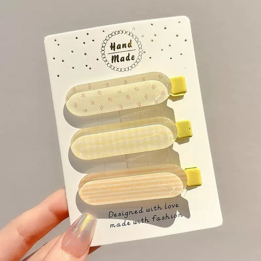 Soft Summer Hair Clips