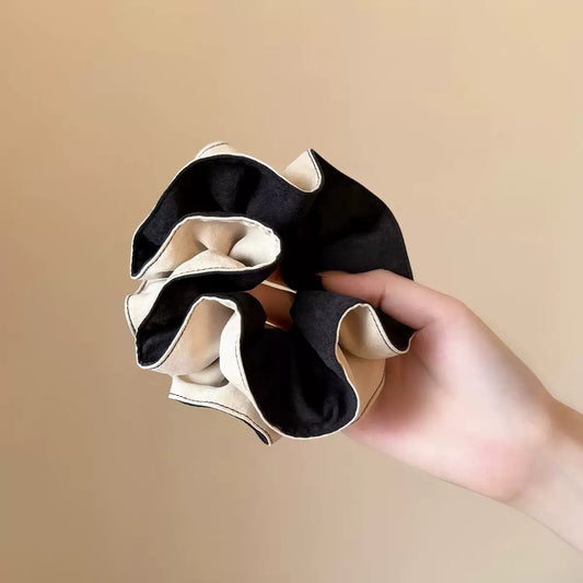 Sylvie Contrasting Scrunchie