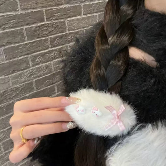 Sugarplum Kitty Hair Clip