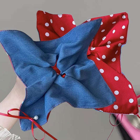 Bow Drama Scrunchie