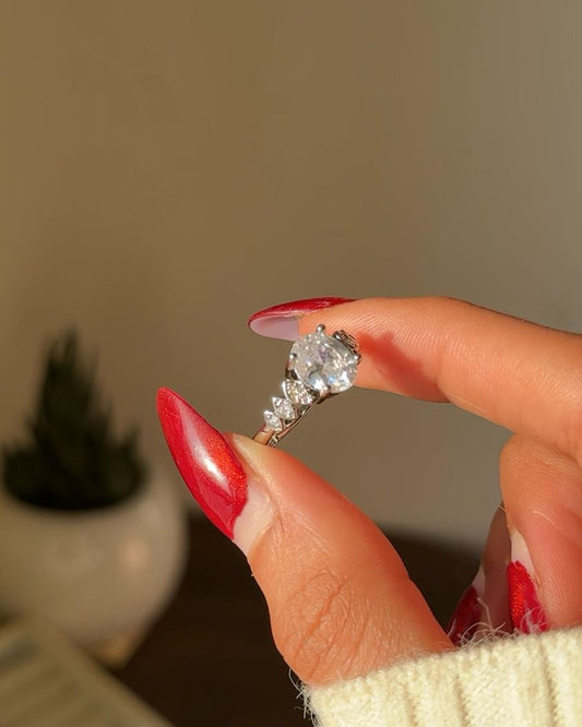 Rhinestone Aura Ring