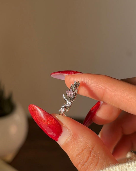 Cosmic Fae Flower Ring