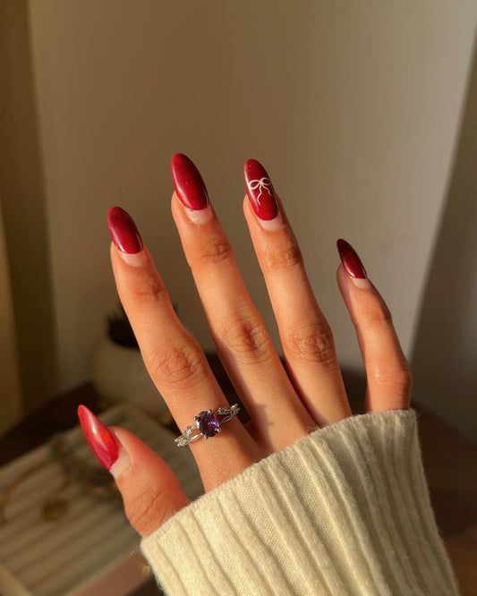 Purple Halo Ring