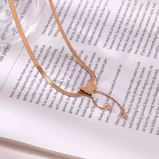 Amber Flutter Chunky Necklace