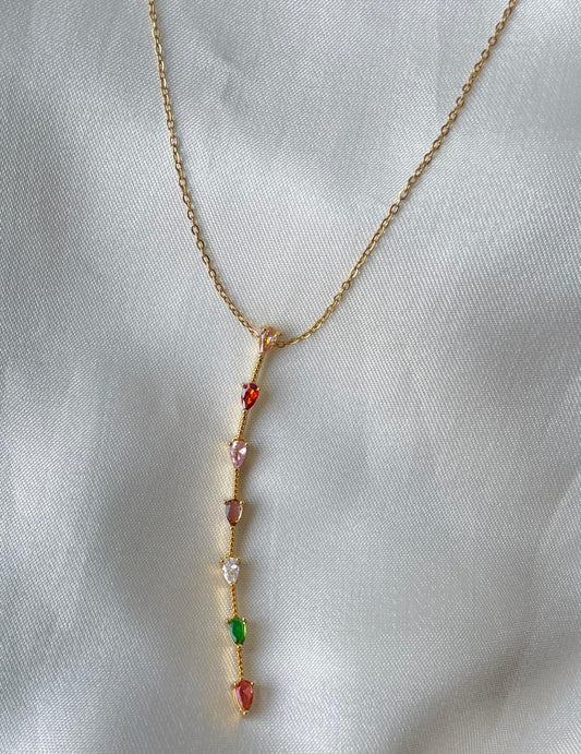 Antoinette Multicoloured Y-necklace