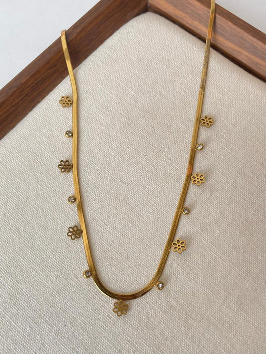 Luminous Florets Necklace