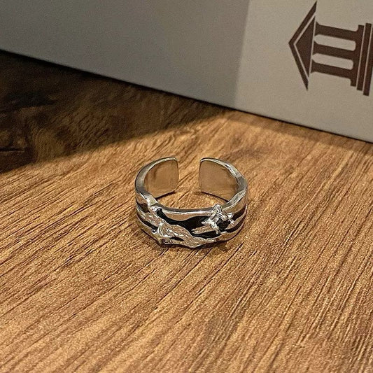 Silver Punk Ring