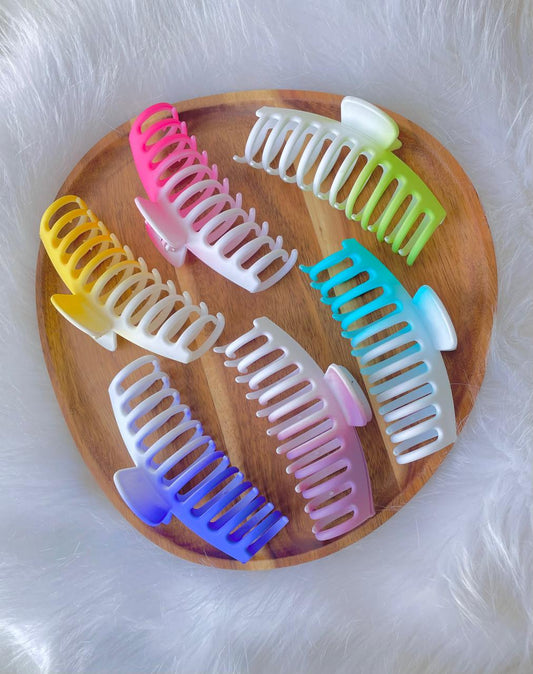 Coachella coded Claw Clips