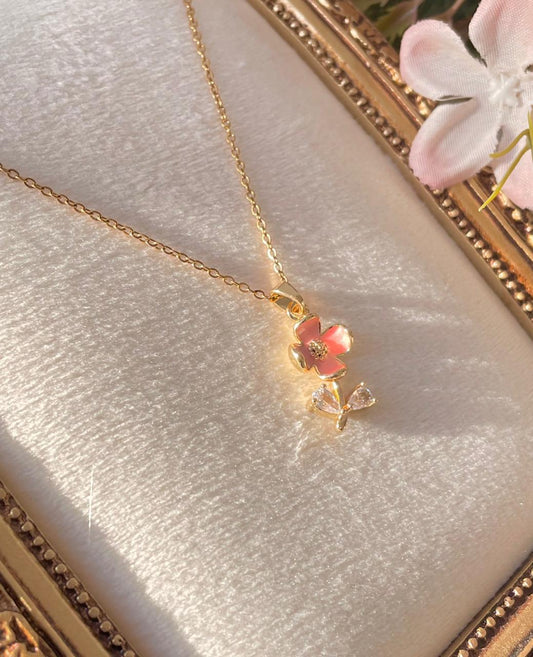 Blushing Honey Necklace