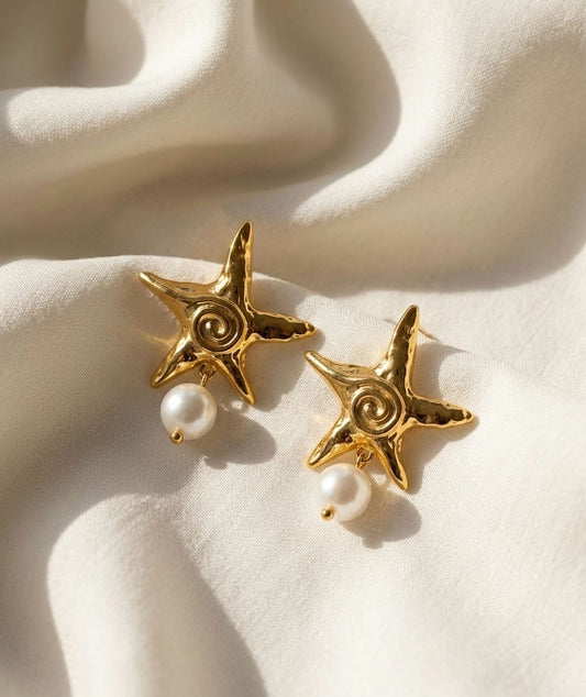 Luminous Harmony Pearl Earrings