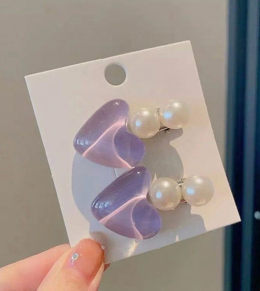 Love-bug Heart Hair Clip