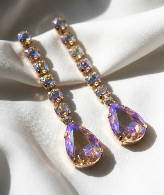Purple Moonkiss Earrings