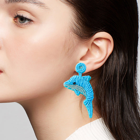 Bora- bora Dolphin Earrings