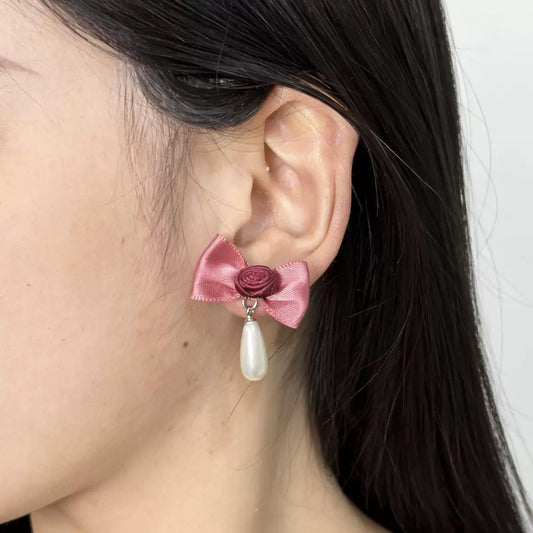 Baby Bloom Bow Earrings