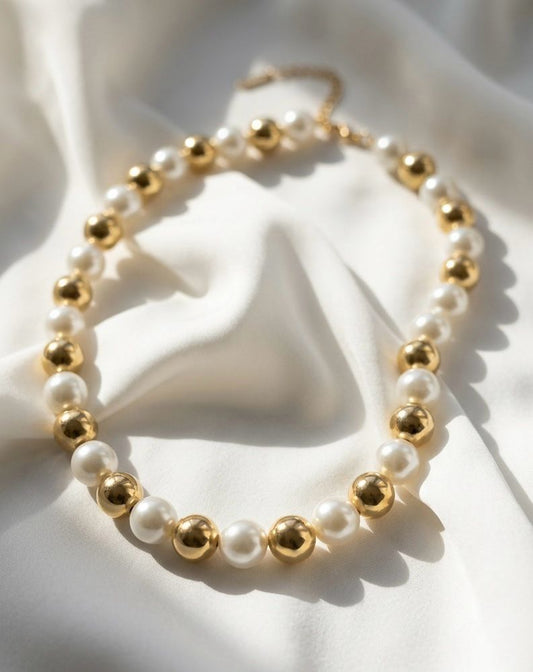Pearl Étoile Beaded Bracelet