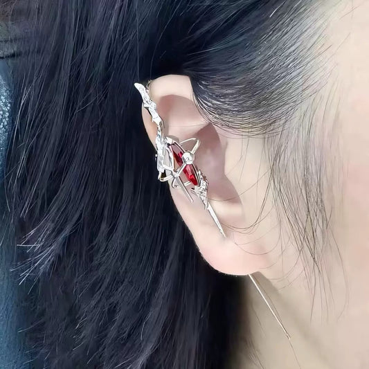 Scarlet Core Cyber Earcuff (1 pcs)