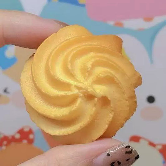 Bakery Swirl Butter Cookie Hair Clip