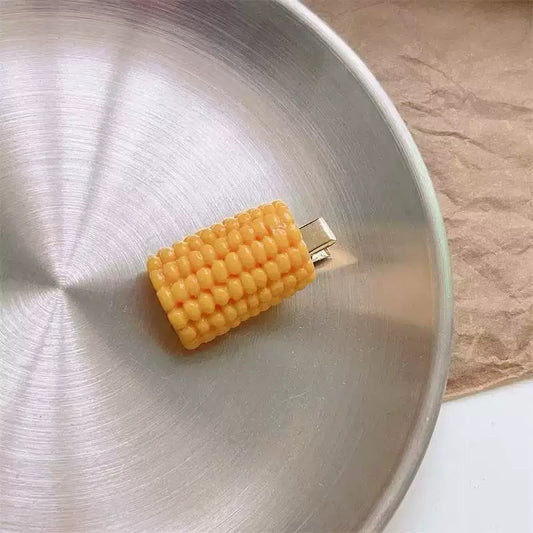 Picnic Harvest Sweet Corn Hair Clip
