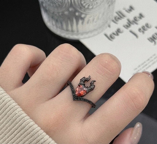 Crimson Siren Ring