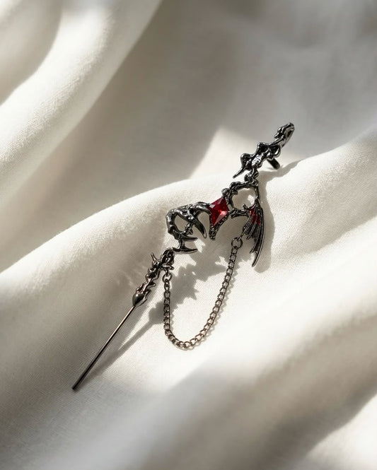Vampire Wing Cyber-Scepter earcuff (1pcs)