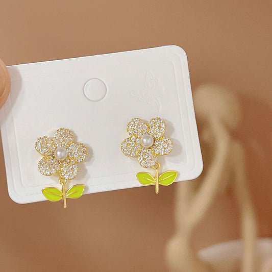 Cutie Daisy Flower earrings