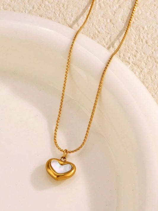 Stainless Steel Heart Necklace