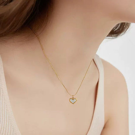 Stainless Steel Heart Necklace