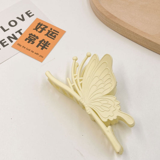 Good vibes Butterfly Claw- off white