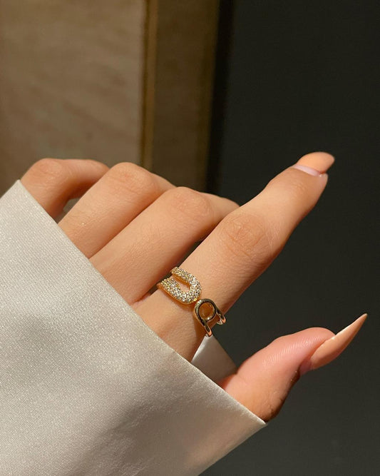 Safetypin Ring