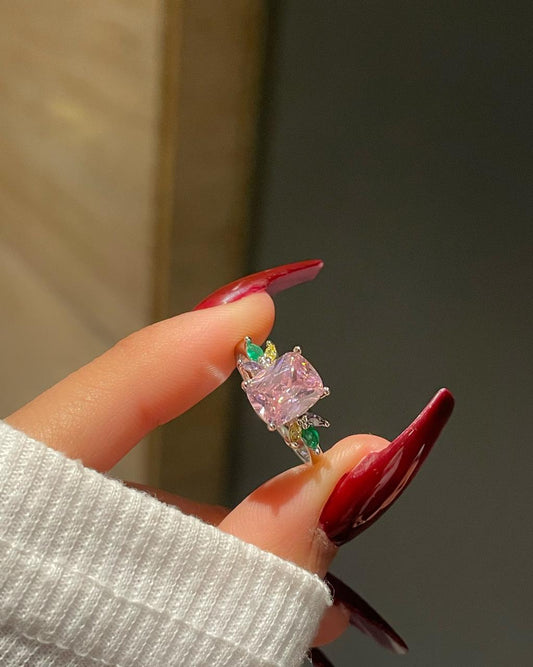 Aurelia Ring- multi pink