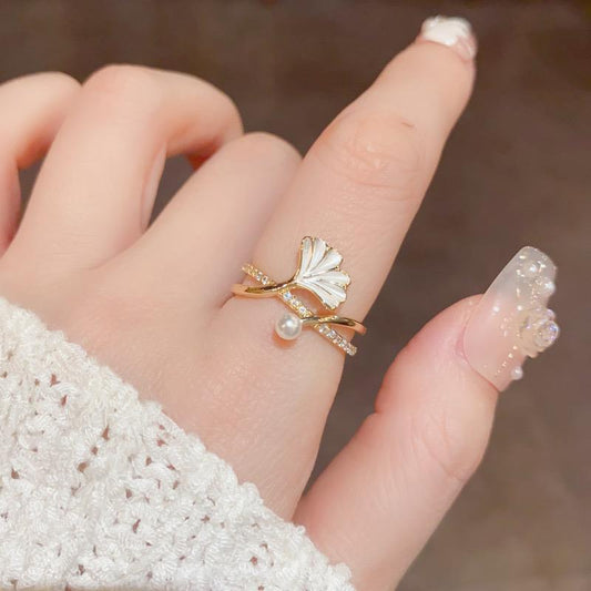 Shell in the sea Ring