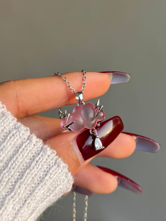 Pink Cloud Necklace