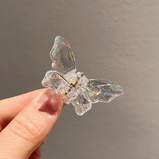 Butterfly Crystal Claw Clips- small