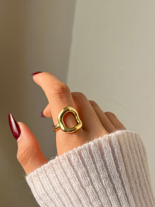 Hollow Statement Ring