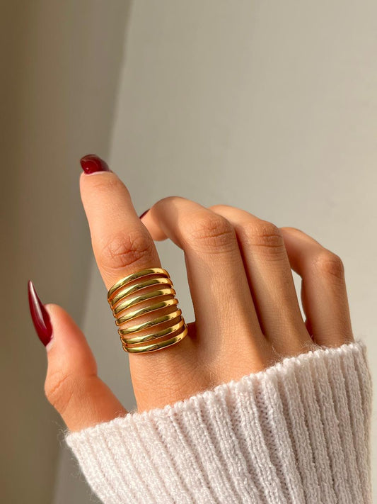 Cuff Statement Ring