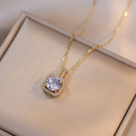 Solitaire Necklace