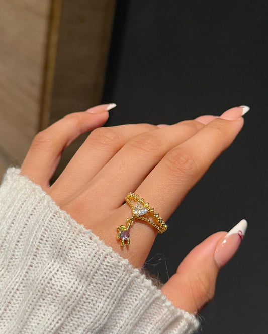 Teddy Hanging Dreamy Ring
