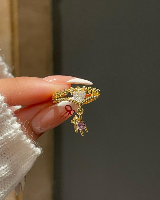 Teddy Hanging Dreamy Ring