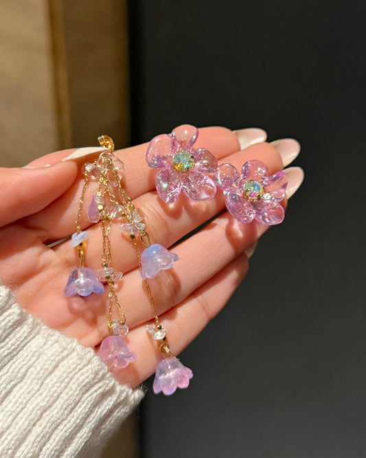 Elenor Detachable Tassel Earrings