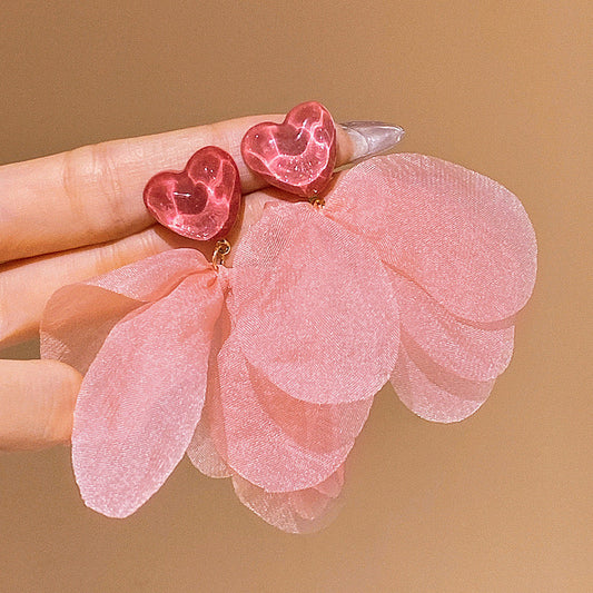 Kiss me Pink Earrings