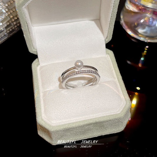 Princess Pearl Statement Ring